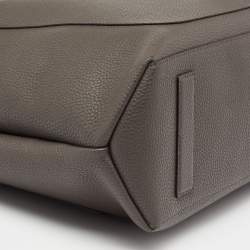 TUMI Grey Leather Satya Satchel
