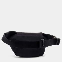 Pre Owned TUMI Black Canvas Belt Bag