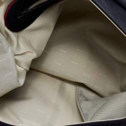 Pre Owned TUMI Black Canvas Belt Bag