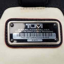 Pre Owned TUMI Black Canvas Belt Bag