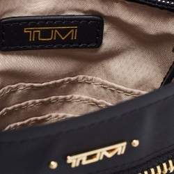 Pre Owned TUMI Black Nylon Messenger Bag