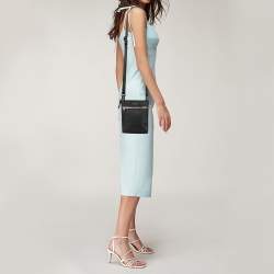 Pre Owned TUMI Black Nylon Messenger Bag