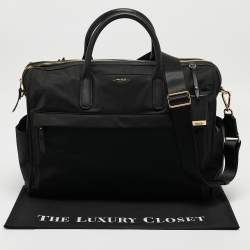 Pre Owned TUMI Black Nylon Voyager Bag