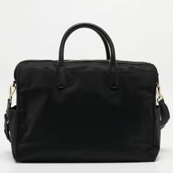 Pre Owned TUMI Black Nylon Voyager Bag