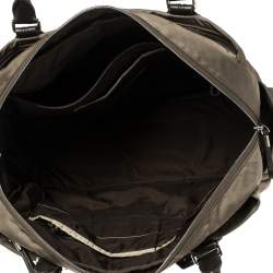 Pre Owned Tumi Khaki Green Nylon Voyageur Geneva Carry All Bag