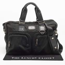 Tumi Black Nylon Alpha Bravo Everett Essential Tote