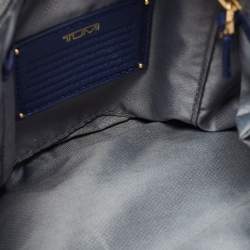 Pre Owned TUMI Navy Blue Nylon Voyageur Capri Messenger Bag