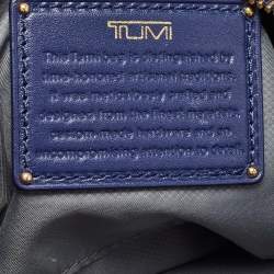 Pre Owned TUMI Navy Blue Nylon Voyageur Capri Messenger Bag