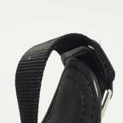 Pre Owned TUMI Black Nylon and Leather Hamilton Arrivè Briefcase Bag