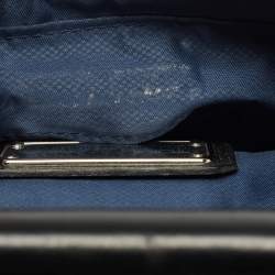 Pre Owned TUMI Black Nylon and Leather Hamilton Arrivè Briefcase Bag