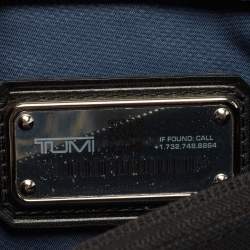 Pre Owned TUMI Black Nylon and Leather Hamilton Arrivè Briefcase Bag