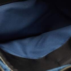 Pre Owned TUMI Black Nylon and Leather Hamilton Arrivè Briefcase Bag