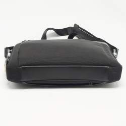 Pre Owned TUMI Black Nylon and Leather Hamilton Arrivè Briefcase Bag