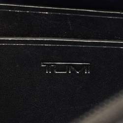 Pre Owned TUMI Black Nylon and Leather Hamilton Arrivè Briefcase Bag