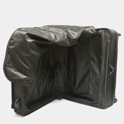 Pre Owned TUMI Black Fabric 2 Wheeled Alpha Classic Garment Luggage