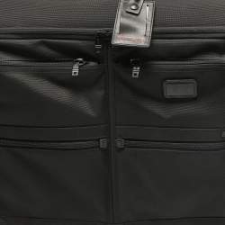 Pre Owned TUMI Black Fabric 2 Wheeled Alpha Classic Garment Luggage