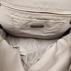 TUMI Black Leather Voyageur Calais Backpack