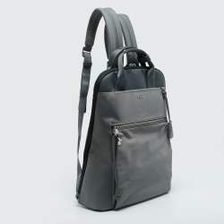 Pre Owned TUMI Grey Nylon Voyageur Essential Backpack
