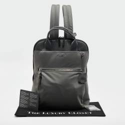 Pre Owned TUMI Grey Nylon Voyageur Essential Backpack