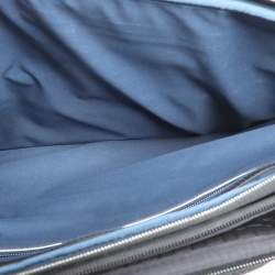 TUMI Black Nylon and Leather Hamilton Arrivè Briefcase Bag