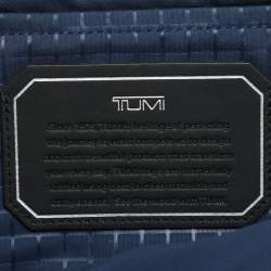 TUMI Black Nylon and Leather Hamilton Arrivè Briefcase Bag