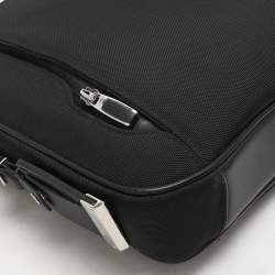 TUMI Black Nylon and Leather Hamilton Arrivè Briefcase Bag