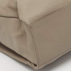 Pre Owned TUMI Beige Leather Kimbell Backpack