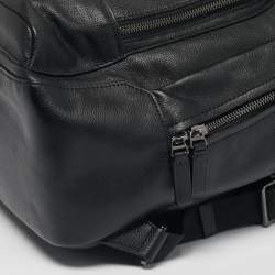 Pre Owned TUMI Black Leather Harrison Backpack