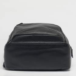 Pre Owned TUMI Black Leather Harrison Backpack