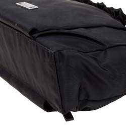 Tumi Black Nylon Zipped Pouch 