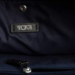 Pre Owned Tumi Black Leather Nia Commuter Laptop Briefcase