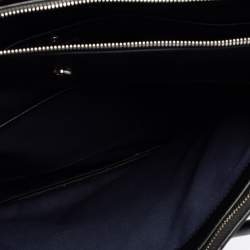 Pre Owned Tumi Black Leather Nia Commuter Laptop Briefcase