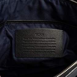 Pre Owned Tumi Black Leather Nia Commuter Laptop Briefcase