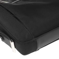 TUMI Black Nylon And Leather Hamilton Arrivè Briefcase