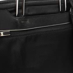 TUMI Black Nylon And Leather Hamilton Arrivè Briefcase
