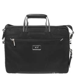 TUMI Black Nylon And Leather Hamilton Arrivè Briefcase