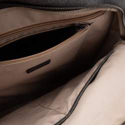 Pre Owned TUMI Grey Coated Canvas Stanton Hettie Backpack