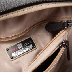 Pre Owned TUMI Grey Coated Canvas Stanton Hettie Backpack