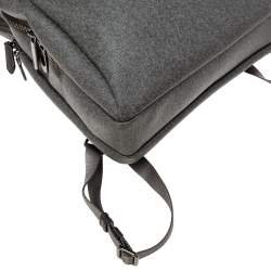 Pre Owned TUMI Grey Coated Canvas Stanton Hettie Backpack