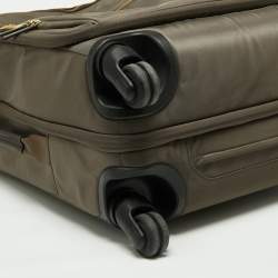 Pre Owned TUMI Grey Nylon Tres Léger International Carry On Suitcase