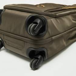 Pre Owned TUMI Grey Nylon Tres Léger International Carry On Suitcase