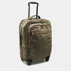 Pre Owned TUMI Grey Nylon Tres Léger International Carry On Suitcase
