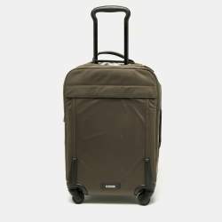 Pre Owned TUMI Grey Nylon Tres Léger International Carry On Suitcase