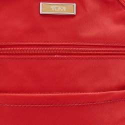 Pre Owned TUMI Red Nylon Luxor Sling Backpack