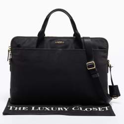 TUMI Black Nylon Joanna Laptop Carrier Bag