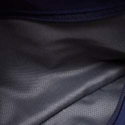 Pre Owned TUMI Blue Nylon Triple Zip Shoulder Bag