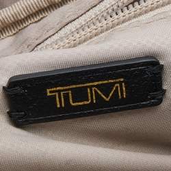 Pre Owned TUMI Black Leather Marcie Crossbody Bag