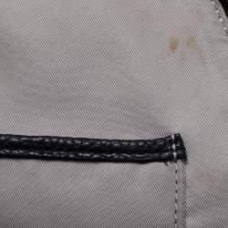 TUMI Black Grained Leather Gail Backpack