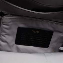 TUMI Black Grained Leather Gail Backpack