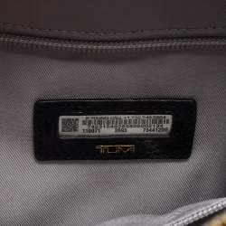 TUMI Black Grained Leather Gail Backpack